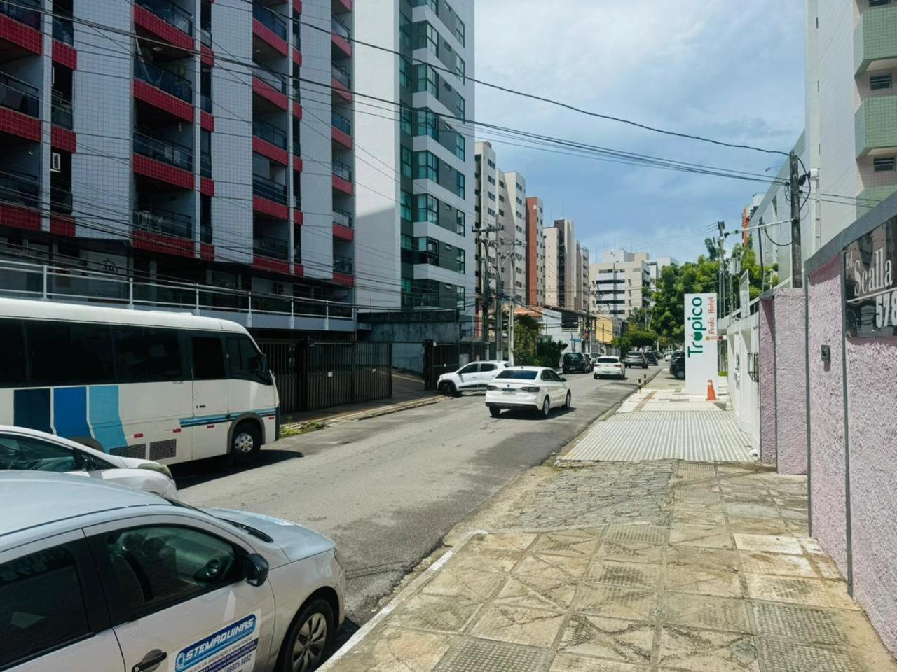 Praia De Ponta Verde Em Frente Ao Tropico Hotel Com Garagem, Wi-Fi, Lavadora - Apto703 มาเซโอ ภายนอก รูปภาพ